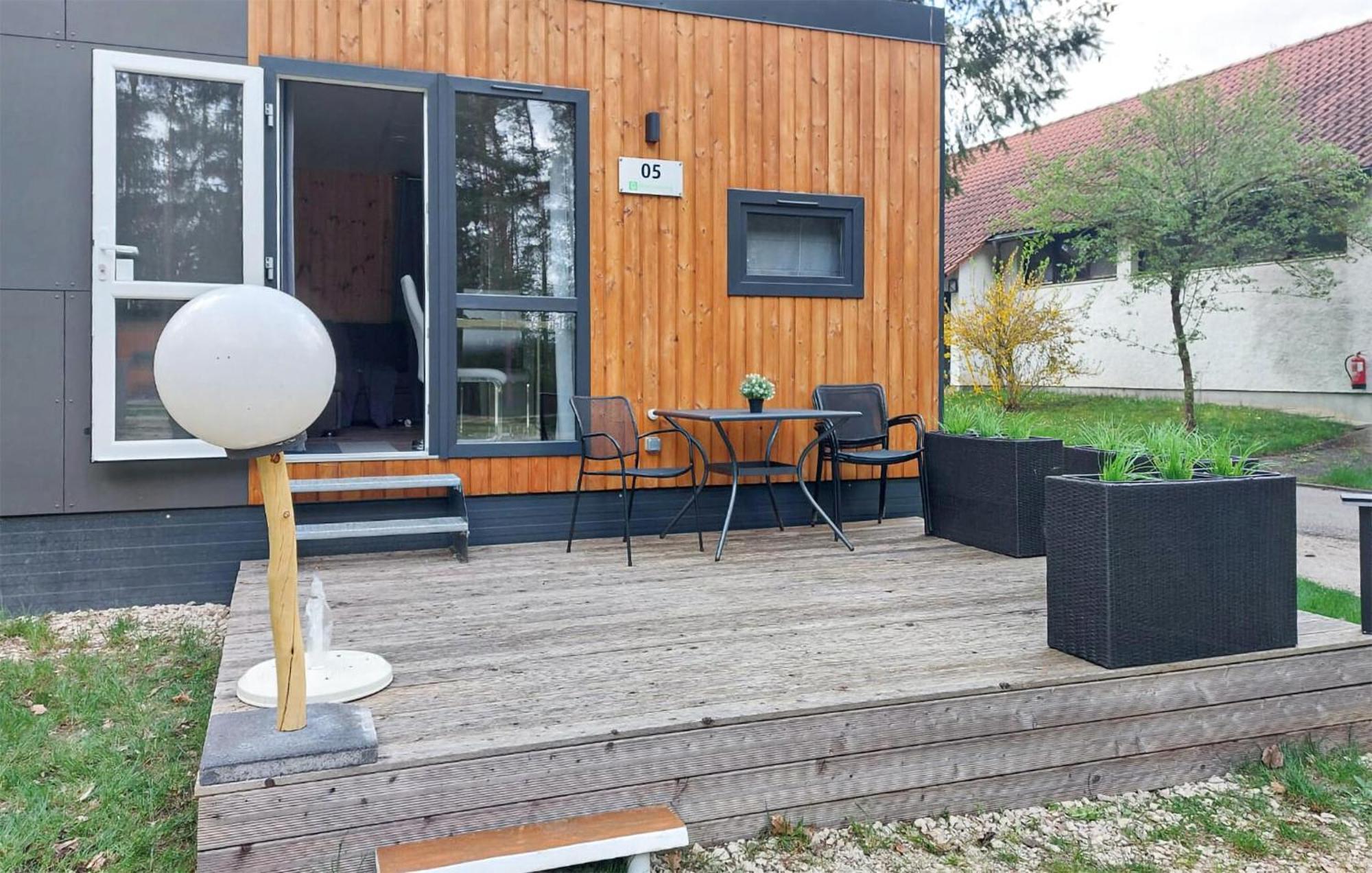 Tiny Haus 05 Am Brombachsee Pleinfeld Exteriör bild